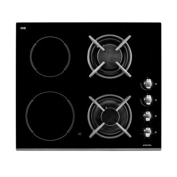 Стъклокерамични плотове газ и ток Eurolux EGH5 MC2E2G FV