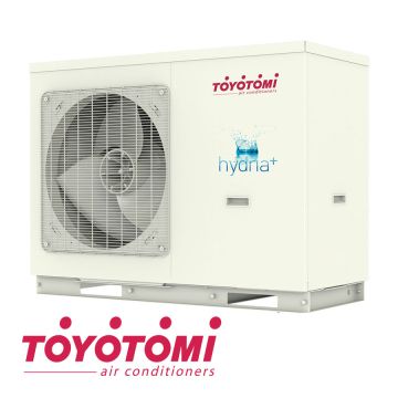 Инверторна термопомпа въздух-вода TOYOTOMI hydria+ THMUSG410/1R32, моноблок