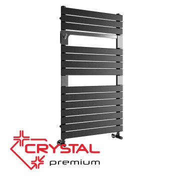 Водна лира за баня Crystal PREMIUM, 510 W, 952×550 mm, антрацит