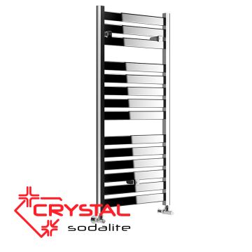 Водна лира за баня Crystal SODALITE STRAIGHT CHROME 300 W, 1150×500 mm