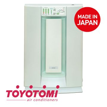 Преносим пречиствател на въздух Toyotomi ETK-S50, 4in1 филтър, бял, 80 W