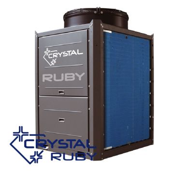 Инверторна термопомпа Crystal RUBY 40M-TM (ErP), хидро сплит
