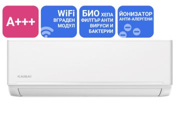 Инверторен стенен климатик KAISAI ICE KLW-24HRHI/KLWB-24HRHO
