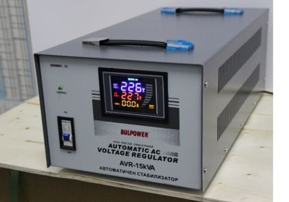 Стабилизатори на ток и напрежение 15 KW BULPOWER с LED дисплей