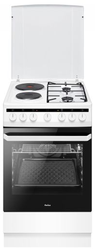 Готварска печка - комбинирана AMICA 58ME2.35HZPMS(W) 54020