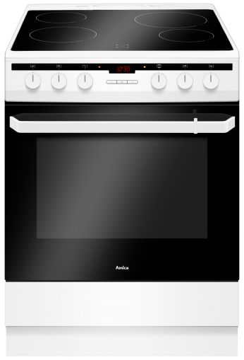 Готварска печка с керамичен плот AMICA 618CE3.30HTA(W) 55945