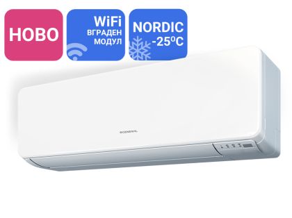 Инверторен климатик стенен General Fujitsu NORDIC ASHG12KMCEN/AOHG12KMCEN