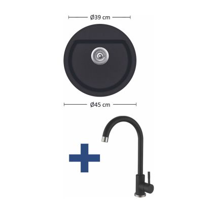Мивка LINO Active ACT G ROUND