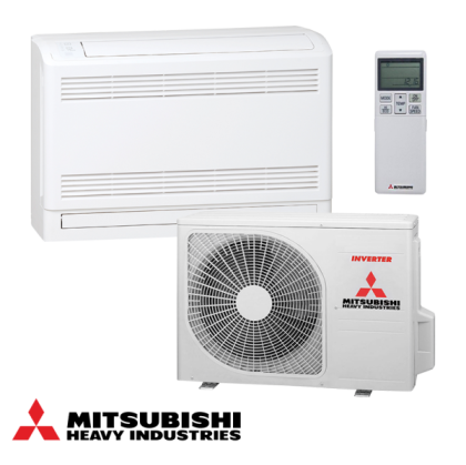Подов климатик MITSUBISHI HEAVY SRF35ZS-W / SRC35ZS-W2 PREMIUM, 12 000 BTU, Клас A++/A++,29 dB, ФРЕОН R32
