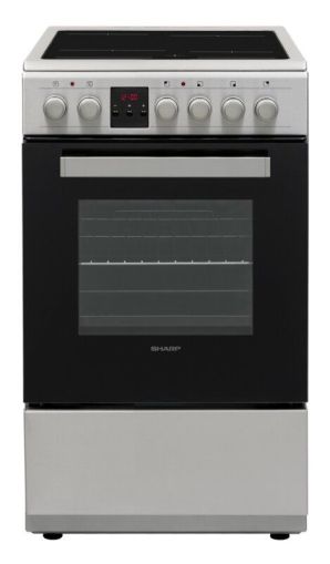 Готварска печка  Sharp KF-56FVDD22IM-CH , INOX , Керамични