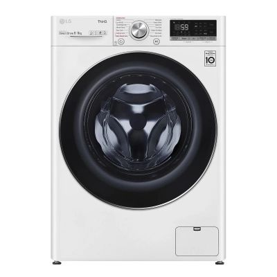 Перална машина LG F4DV509S2E, 1400 об./мин., 9.00 kg, B , Бял