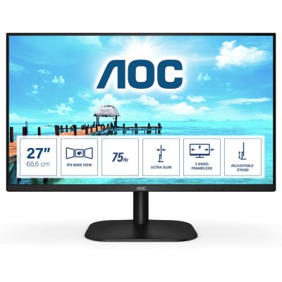 Монитор, AOC 27B2H/EU, 27" IPS WLED