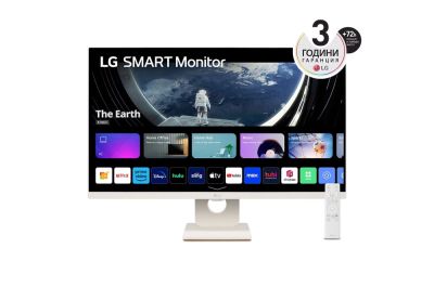 Монитор, LG 27SR50F-W, 27" IPS Smart