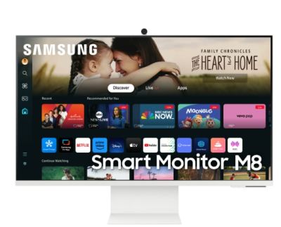 Монитор, Samsung 32DM801 32" VA SMART 3840x2160