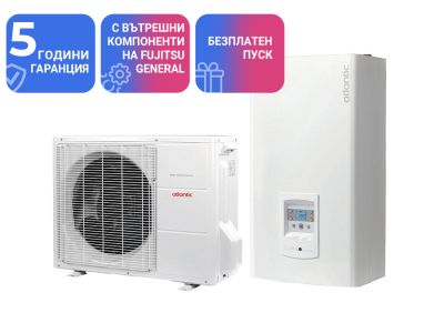 Термопомпа Atlantic LORIA 6008, 8 kW - отопление, охлаждане и БГВ