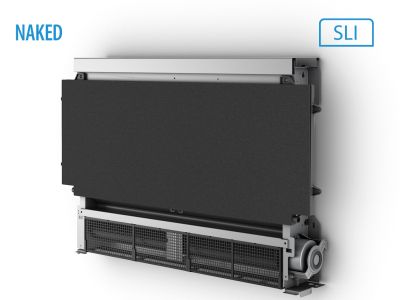 Вентилаторен конвектор за вграждане SLI 400 Инвертор