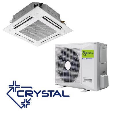Инверторен климатик, касетъчен тип, CRYSTAL CCR-D24HR4 / COU-D24HR4
