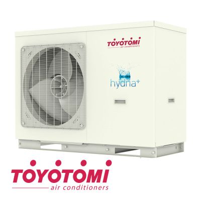 Инверторна термопомпа въздух-вода TOYOTOMI hydria+ THMUSG412/3R32, моноблок