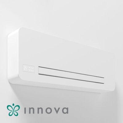 Високостенен вентилаторен конвектор Innova Filomuro Slim Fit SW 800 с безжично IR дистанционно, десен