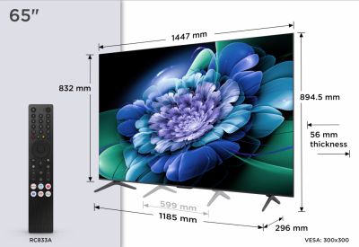 Телевизор TCL QLED 65C69K