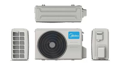 Инверторен стенен климатик с изкуствен интелект Midea Breezeless E CB1-09HRFN8-I(B)
