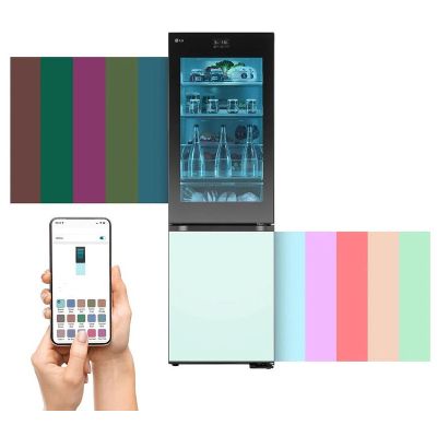 Хладилник с фризер LG GBG719MDNN