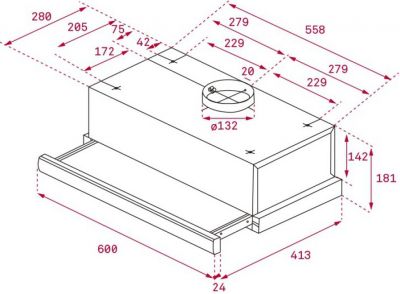Абсорбатор TEKA TL 6310 E.359 Инокс