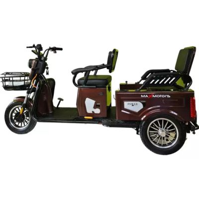 Двуместна електрическа триколка MAX MOTORS 1500W 20 AH последен подобрен модел