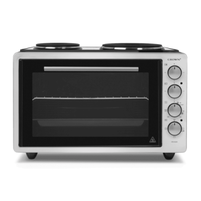 Малка готварска печка Crown CMO-422SI , 2 ток , INOX