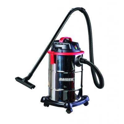 RAIDER Прахосмукачка за сухо и мокро 1300W 30L Inox RD-WC07