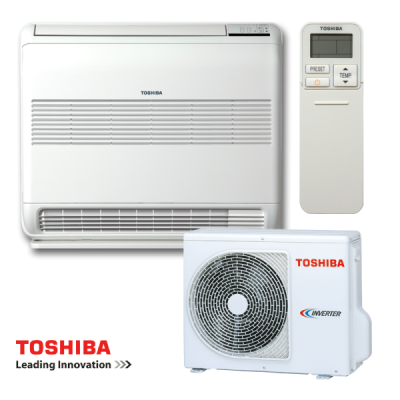 Инверторен климатик Toshiba Bi-flow RAS-B13J2FVG-E1 / RAS-13J2AVSG-E - подов тип